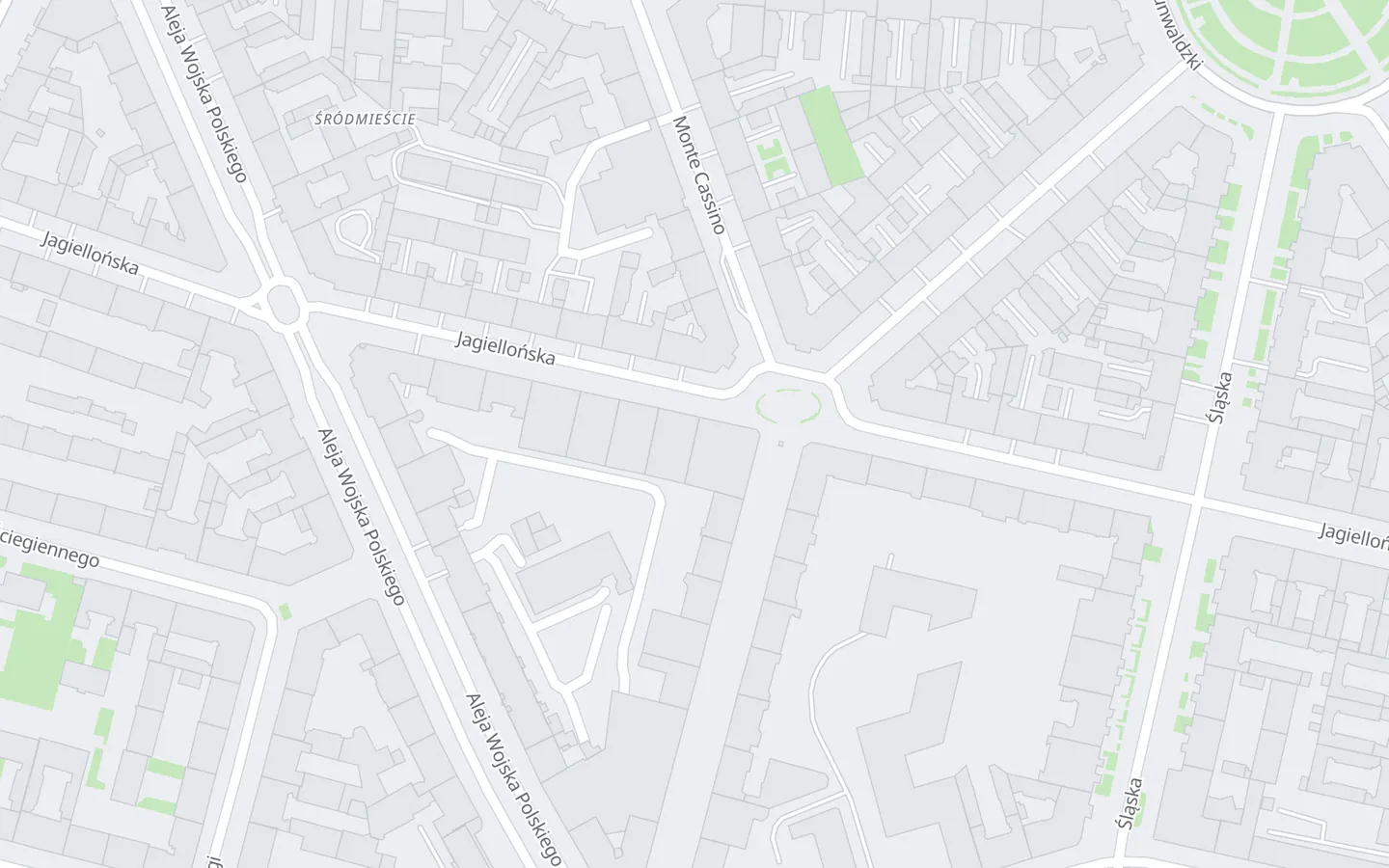 Mapa: Epicka, ul. Księcia Bogusława X 1 w centrum Szczecina